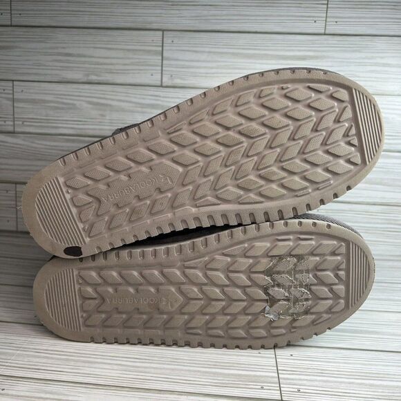 Koolaburra UGG Women's Sz 8 Koola Short Rabbit Gray Boots 1017090 Suede Faux fur - Picture 6 of 7